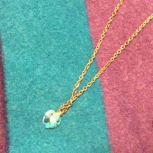 Crystal  Heart Pendant